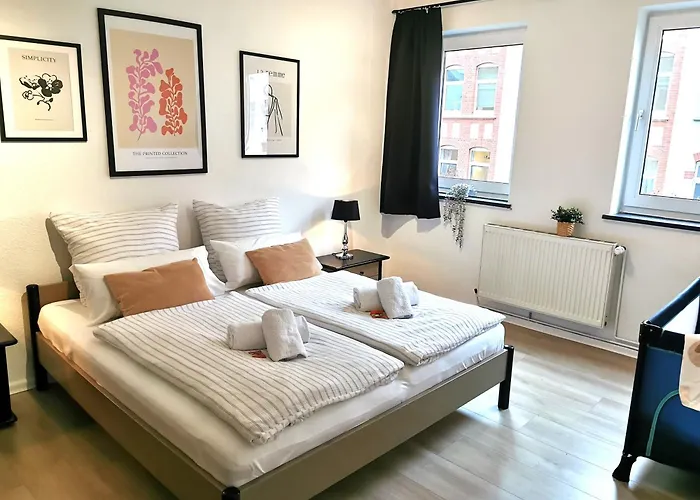 Gemütliche Im östlichen Ringgebiet - Ideal Für Familien Und Touristen, Schnelles Wlan, 24h Check-in Apartment Braunschweig